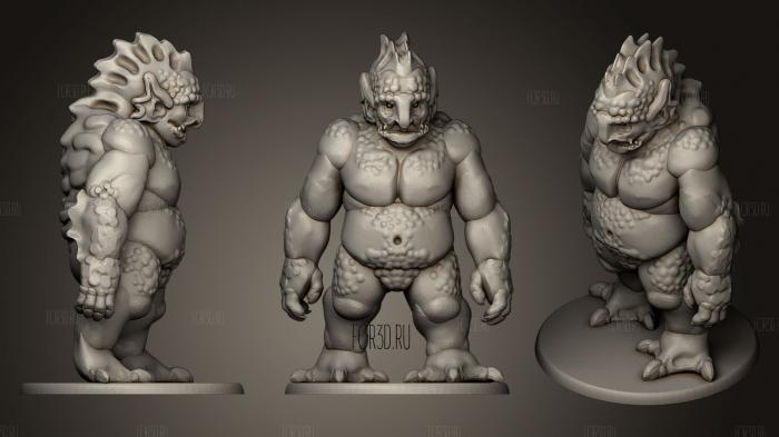 Sea Troll 3d stl модель для ЧПУ